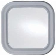 Miroir carré ABS - Verre - 460x460 mm