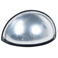 Miroir de sécurité 1/4 de sphère 180° - Manutan Expert