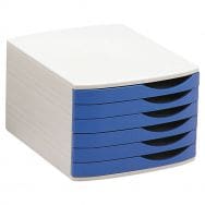 Module Classbox - 6 tiroirs - Bleu