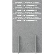Mur de séparation acoustique en feutre PET gris clair - Smit Visual