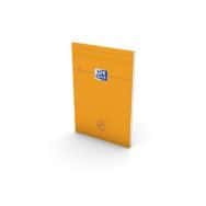 OXFORD Bloc-Notes Audit Perforé Orange A4+ Réglure 'Audit' 80 Feuilles Agrafées Couverture Carte Enduite Orange