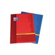 OXFORD Cahier de Notes Enseignants A4 Réglure Spécifique 44 Pages Agrafées Coloris Assortis
