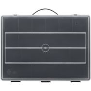 Plateau De Caisse Enregistreuse Avec Compartiments Amovibles – 18 X 17,8 X 5 Cm | Acrylique Transparent, Organisateur Billets Et Pièces