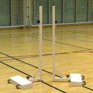 Paire poteaux badminton ffbad