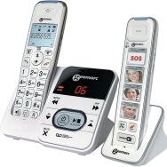 Pack mobility 295 : Téléphone sans fil sénior et combiné additionnel photo - Geemarc