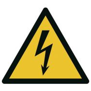 Panneau de danger - ''Tension électrique'' - Rigide