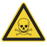 Panneau de danger Rigide Danger matières toxiques