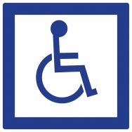 Panneau de signalisation d'indication - CE14 - Accès aux personnes à mobilité réduite
