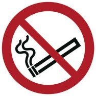 Panneau d'interdiction - ''Défense de fumer'' - Rigide