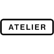 Panneau directionnel grande hauteur standard - Atelier - Longueur 800 mm