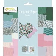 Papier Origami 60 feuilles 20x20 70g - effets - Avenue Mandarine