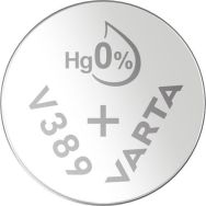 Pile bouton oxyde d'argent LR1130 (389)