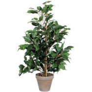 Plante articielle Ficus Exotica vert hauteur 65 cm