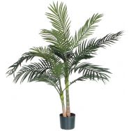 Plante artificielle Palmier Areca Golden Cane vert hauteur 120cm