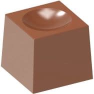 Plaque chocolat de 24 empreintes carrés