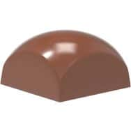 Plaque chocolat de 24 empreintes dômes carrés