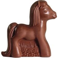 Plaque chocolat de 2 empreintes pour un poney