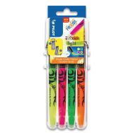 Pochette 4 stylos surligneurs fluo Frixion effaçables