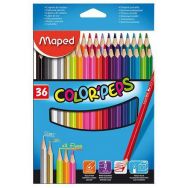 Pochette de 36 crayons couleurs School Peps Maped