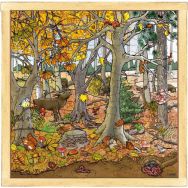 Puzzle 'forêt en automne'