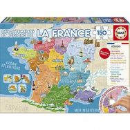 Puzzle régions et départements de France