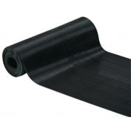 RL tapis caoutchouc nitrile fines stries noir Ep.3 mm 1.20x10.00 ml