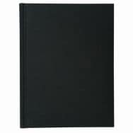 Registre 29,7x21cm 5x5 folioté 300 pages-Noir toilé