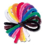 Fils Chenilles Blancs Apli - 50 Pièces - Ø6mm X 300mm - Pour Créations Manuelles Enfants
