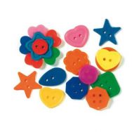Sachet de boutons de formes et couleurs différentes