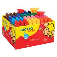 Schoolpack 72 crayons gros module Giotto Bébé