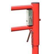 Serrure pompier NF11 mm pour barrière pivotante