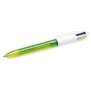 Stylo 4 couleurs fluo BIC pointe moyenne