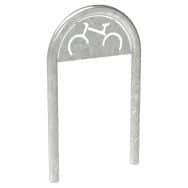 Support vélos trombone avec signalétique sur platines - Procity
