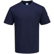 T-shirt de protection antistatique ESD bleu marine-XL (Lot de 2)