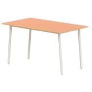 Table 4 pieds inclinés 140 x 80 cm stratifié ABS