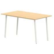Table 4 pieds inclinés 80 x 80 cm stratifié ABS