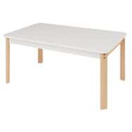 Table Classik rectangulaire réglable T0 à T3 - piètement bois hêtre