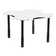 Table Ergo Technic Ø 140 cm réglable en hauteur - compact