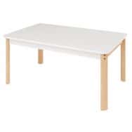 Table Ergo rectangulaire T1 - T2 - T3 piètement bois hêtre