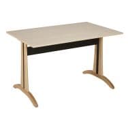 Table Grand Large DL hêtre 80x120x75 cm ''Top Resist'' Woodline