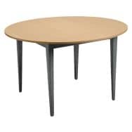 Table Grand Large Ø 120 cm 4 pieds - stratifié ABS
