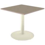Table Mano 80 x 80 cm T6 plateau stratifié alaisé