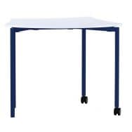 Table Shift+ concave T6 plateau coloris bleu clair