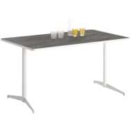 Table TAMARIS rectangulaire 140 x 80 cm