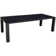 Table TORINO rectangulaire kedra/alu - Pro Loisirs