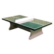 Table de tennis de table béton