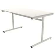 Table dégagement latéral 160 x 80 cm stratifié ABS