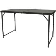 Table double Cao Camping noire