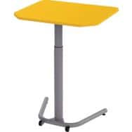 Table mobile réglable Up & Down rectangulaire 70x60 cm - Manutan Expert