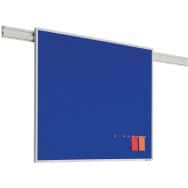 Tableau textile ' PartnerLine - Hxl: 90x120 cm - Bleu